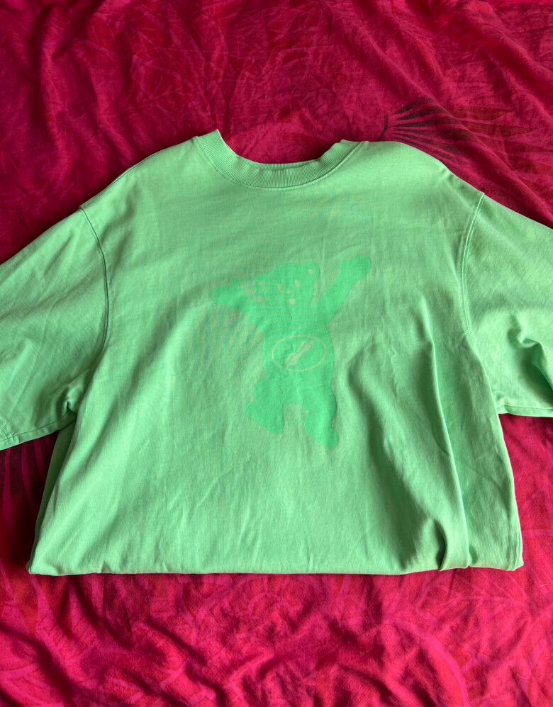 WELLDONE Neon Green Tee