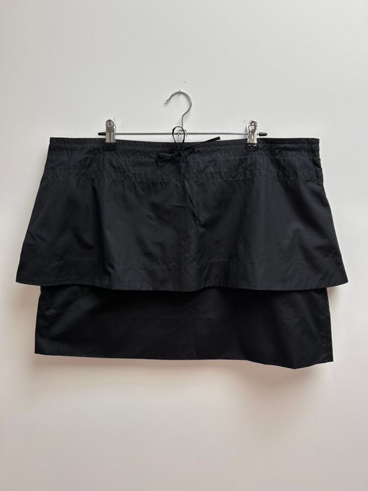 See by Chloe black mini skirt