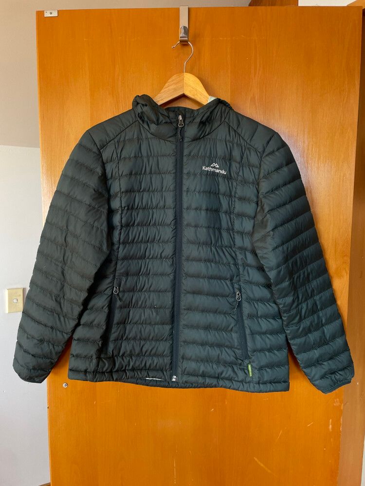 Green Kathmandu Hiking Puffer