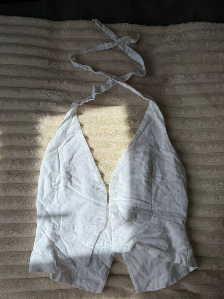 City Beach White Halter Top