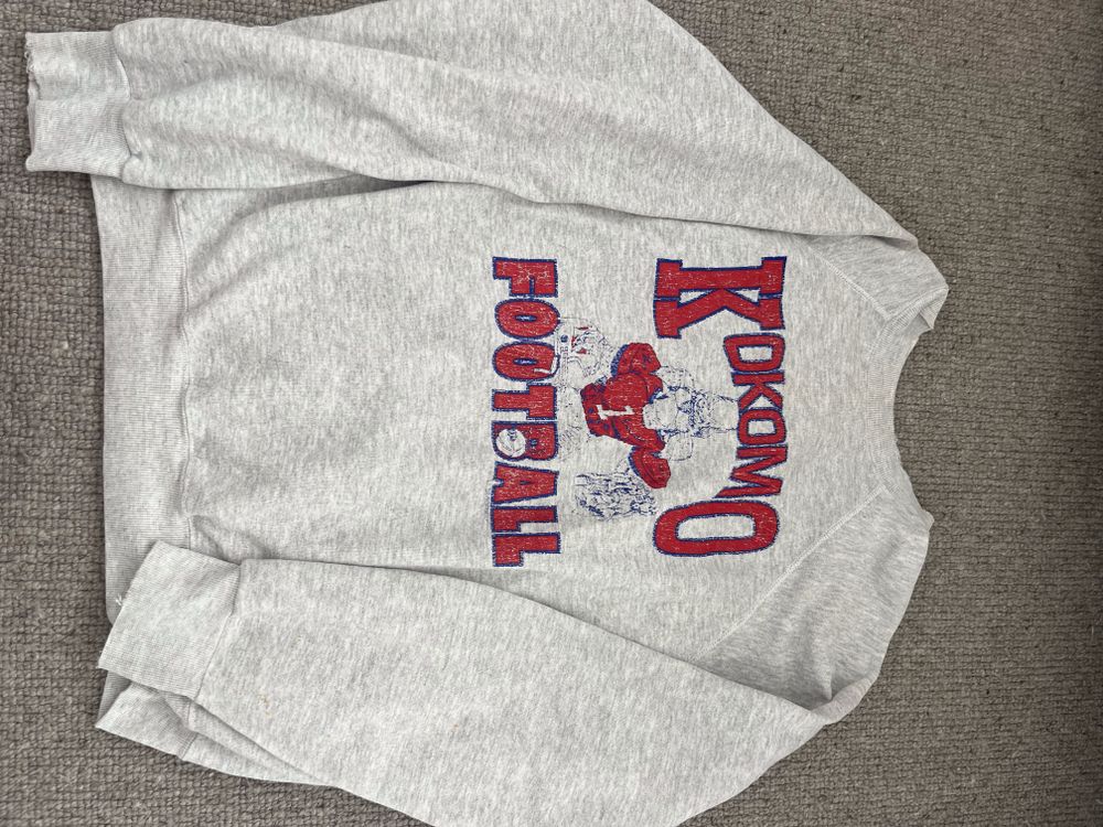 Grey Kokomo Football Sweatshirt