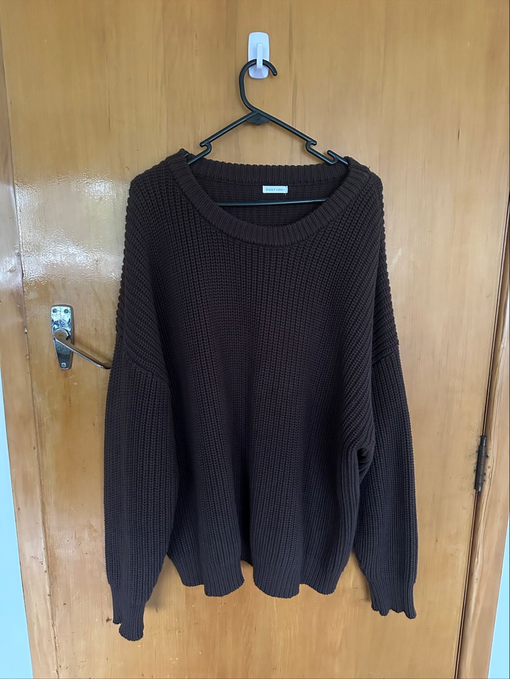 Ziggy Lou Brown Knit Jumper