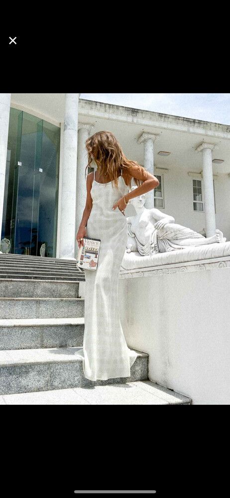 Princess Polly - Karamu Maxi Dress Cream on Designer Wardrobe