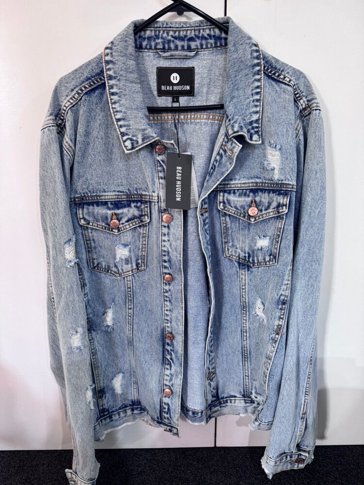 Beau Hudson distressed Denim Jacket