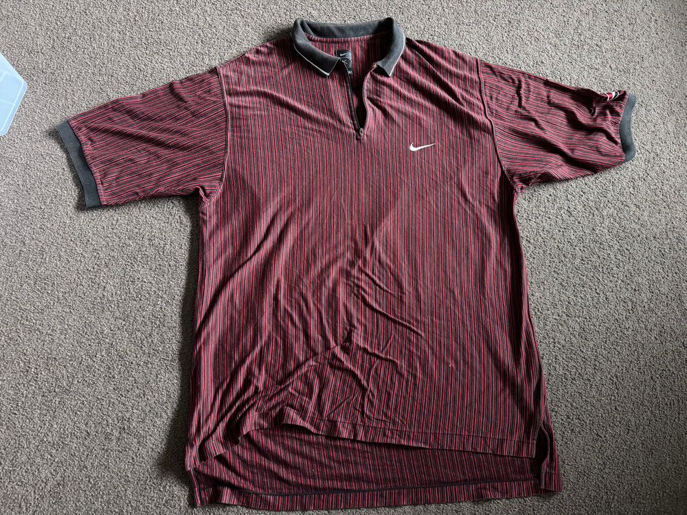 Vintage Nike Golf Quarter Zip Polo