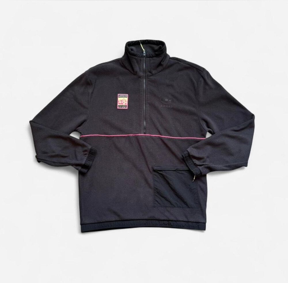 Adidas unisex Black Fleece Track Jacket