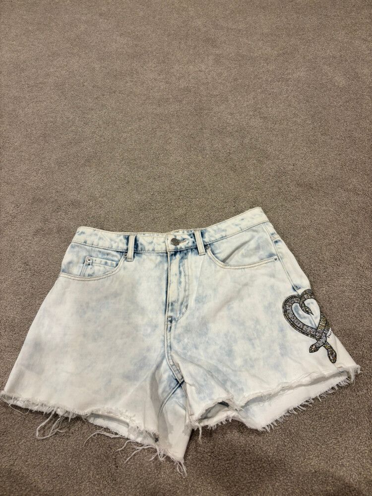 Sass & Bide Blue Denim Shorts