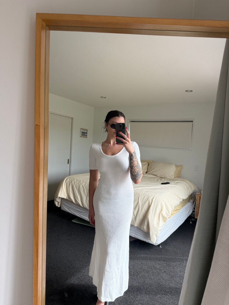 seed knit dress Icon: my first knitted dress