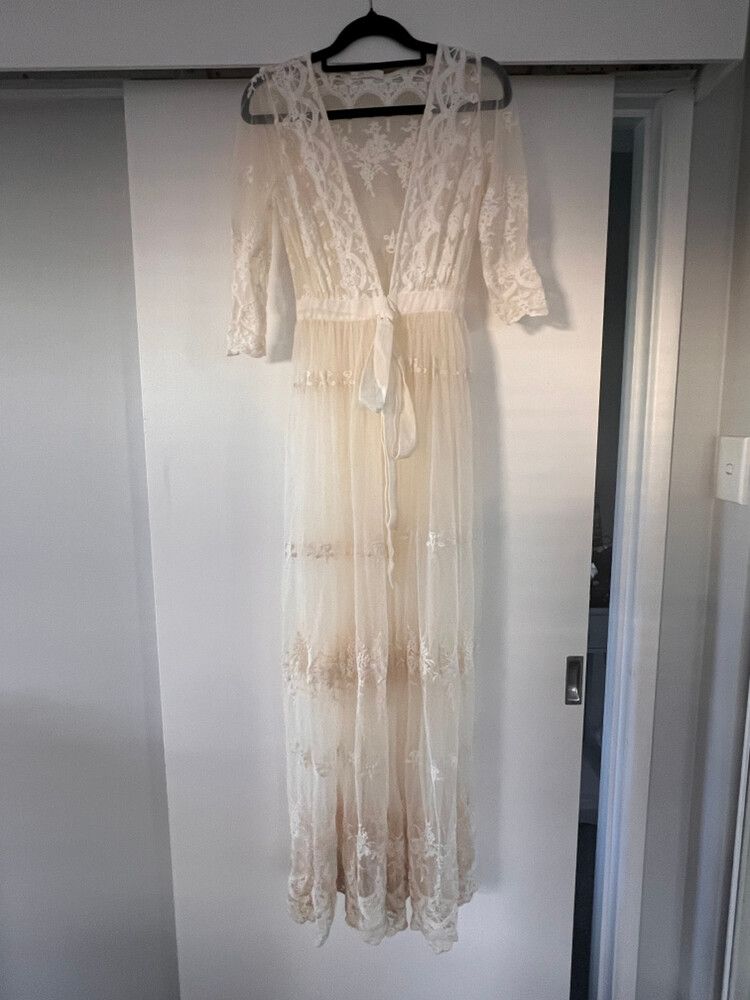 Spell Lace Bridal Robe