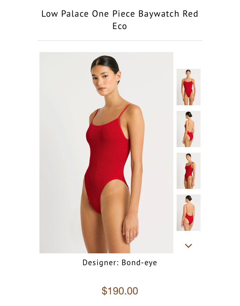 Bond-eye Low Palace one piece