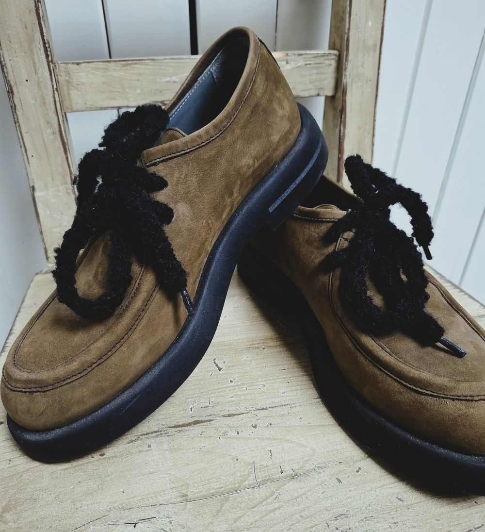 Patrizia Bonfanti Italian Suede Brogues