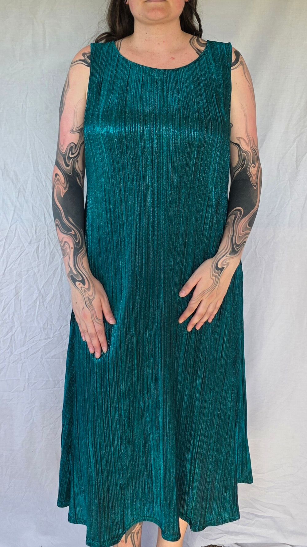 princess highway green dress Nellie 70'S Floral Shift Dress – Princess Highway main image 1