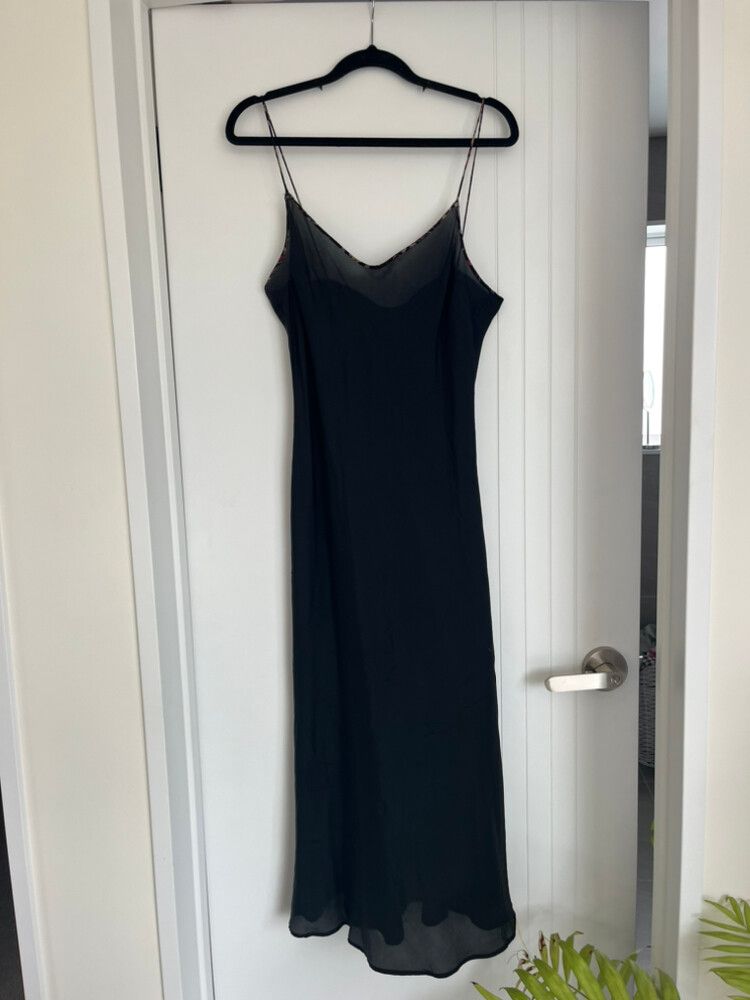 Black Slip Dress