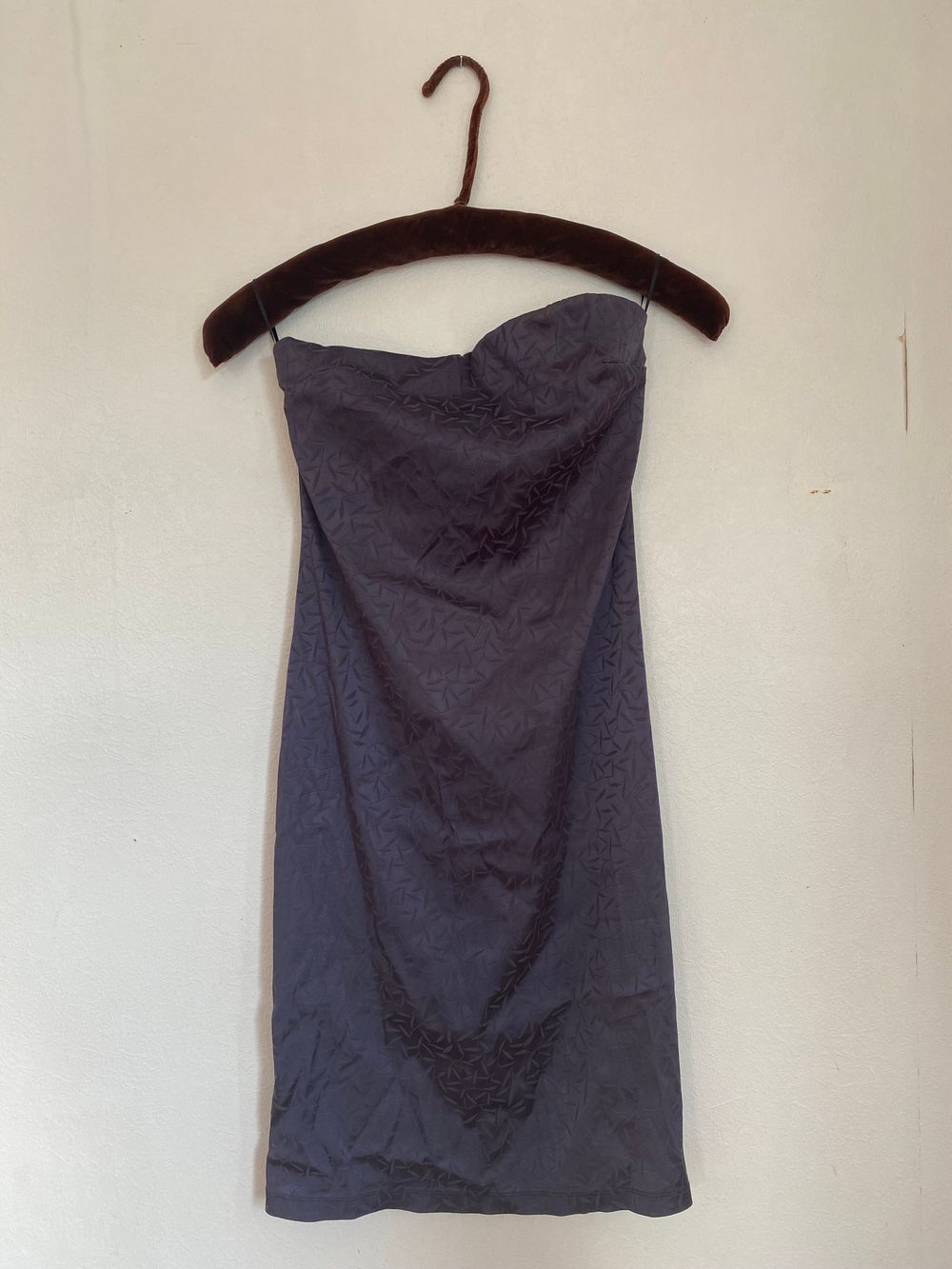Helen Cherry / Workshop Strapless Indigo-ish Dress