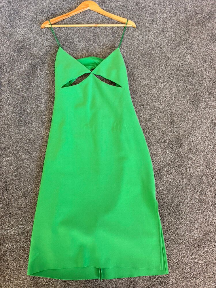 drop waist maxi dress green Maya main image 1