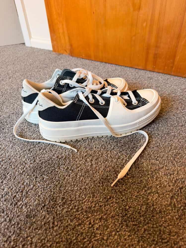 Converse Black White Sneakers