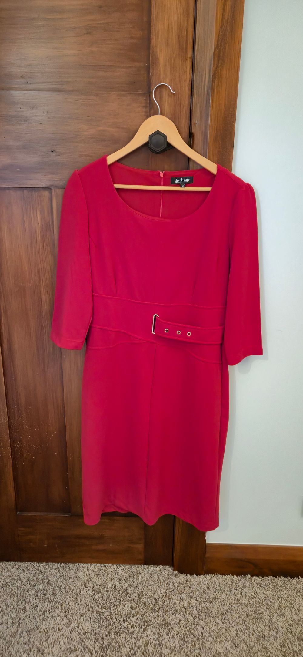 Kaleidoscope Red Dress