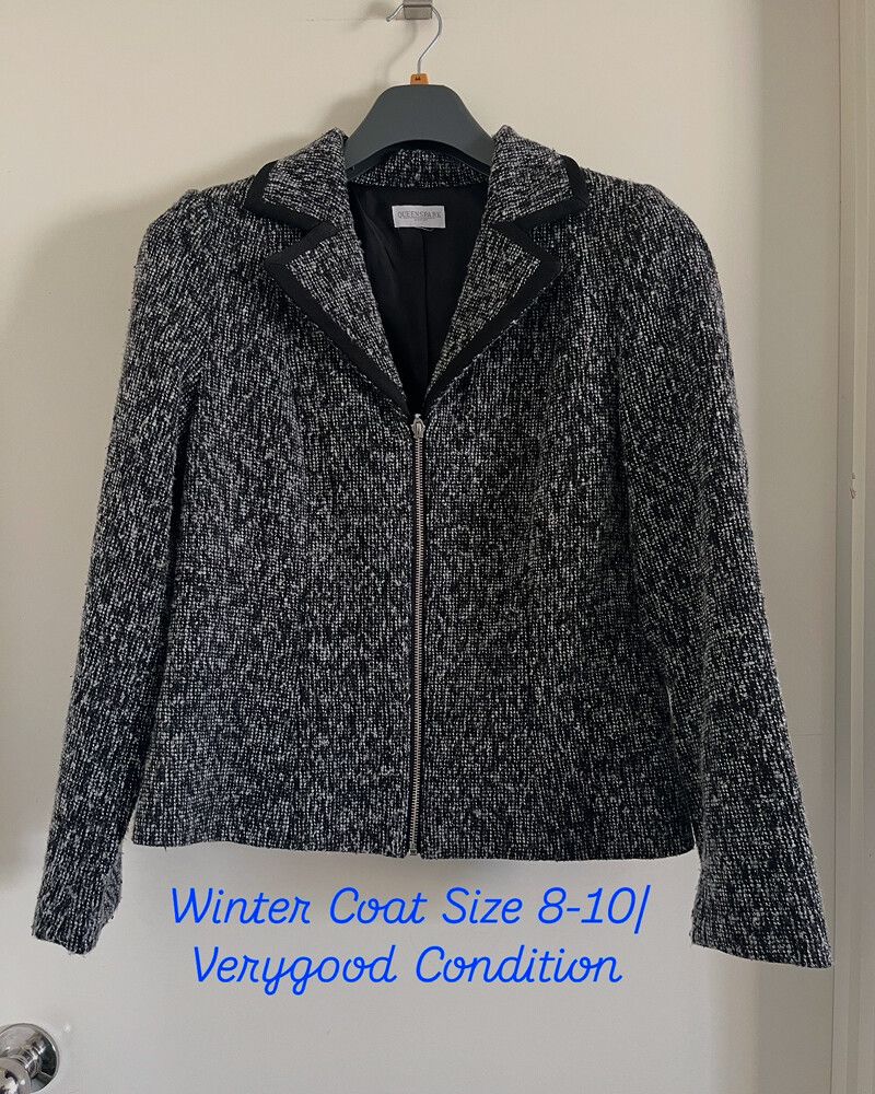 Queenspark Women Coat Size Au 8-10