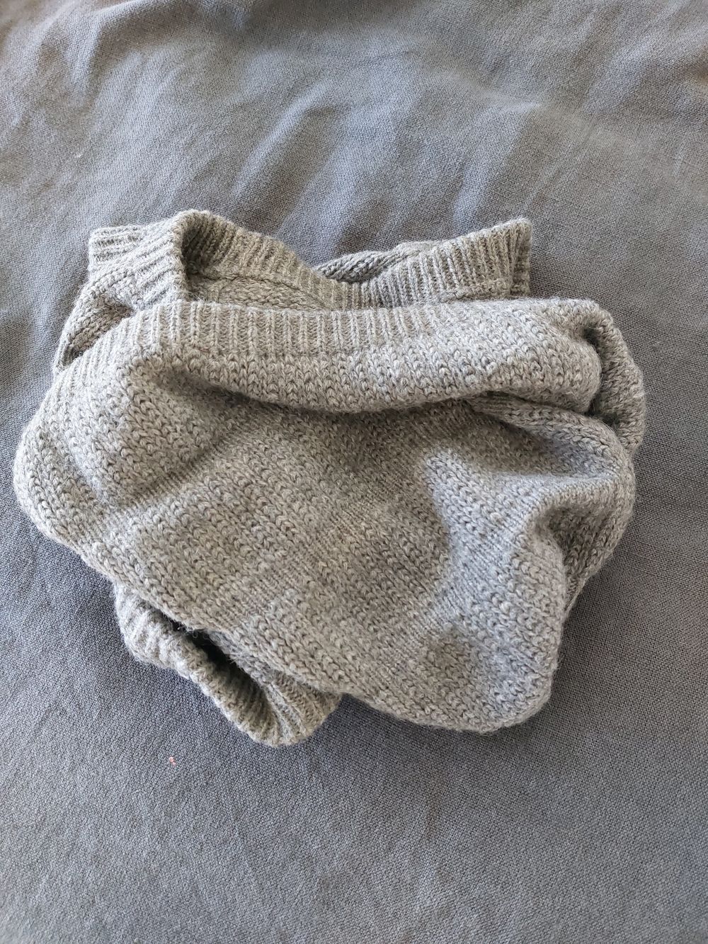 Country Road Grey Infinity Scarf
