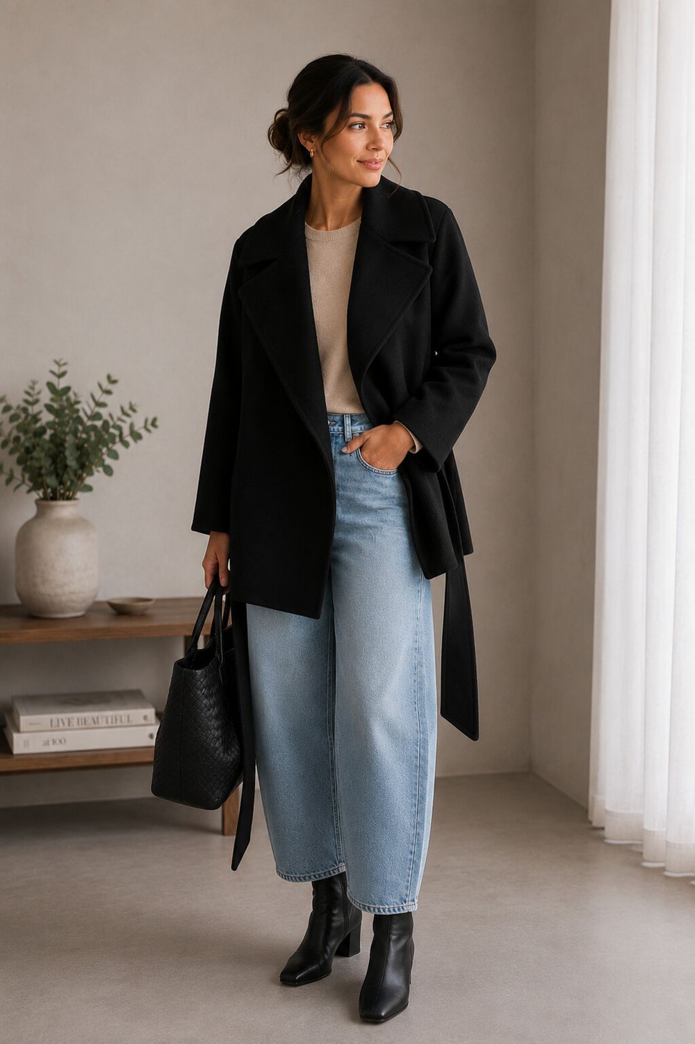 Beautiful Witchery Wool blend Coat - Size 10