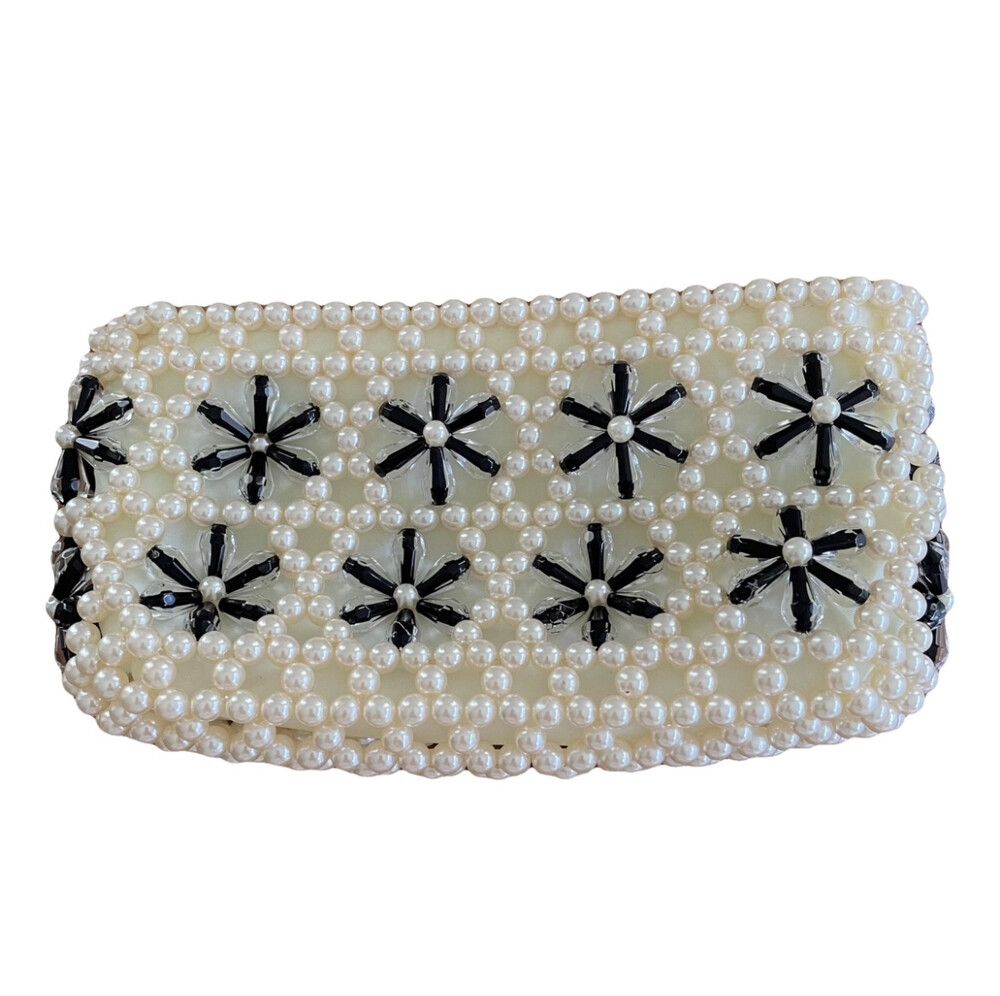 New Pearl bead purse-pouch -Handcrafted