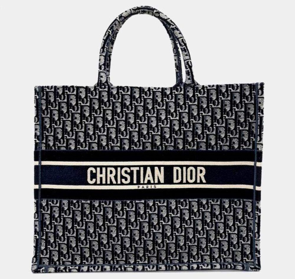 Authentic✅ Receipt ✅ Velvet Oblique Book Tote Bag