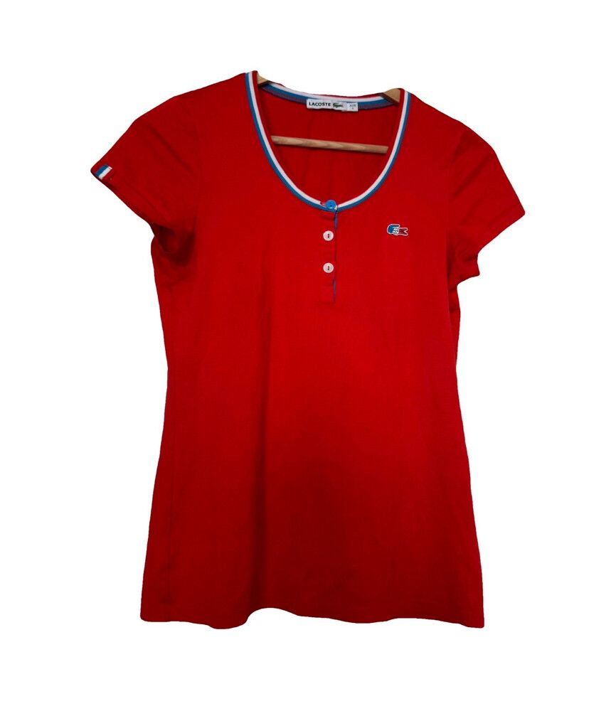 Authentic Lacoste Red T-Shirt ❣️
