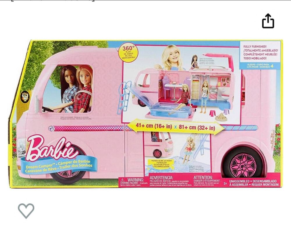Barbie Pink Dream Camper Van 💗