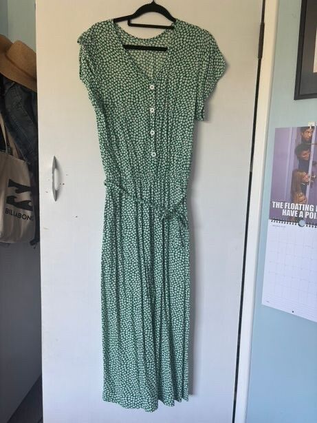 Kilt Jumpsuit green floral