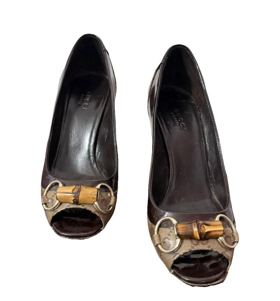 Authenticated iconic Gucci pumps 🤎🤎 heels