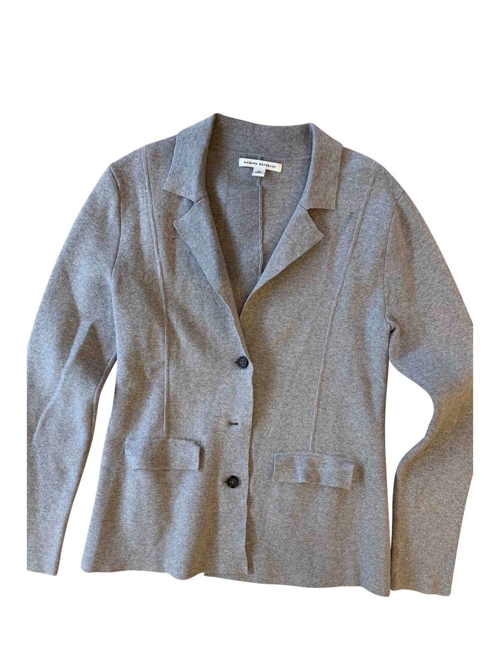 Banana Republic Grey Cardigan blazer