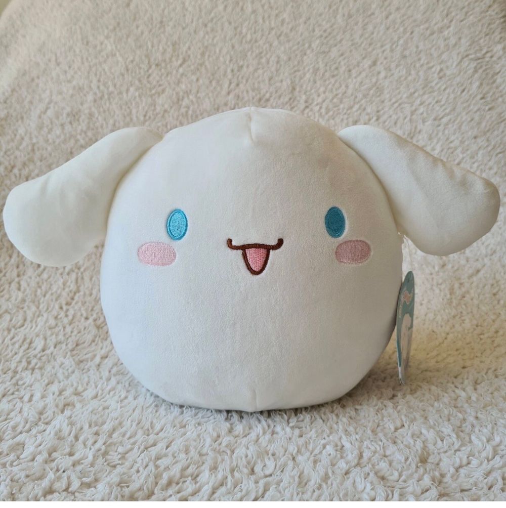 SQUISHMALLOWS White Cinnamoroll Plush Toy