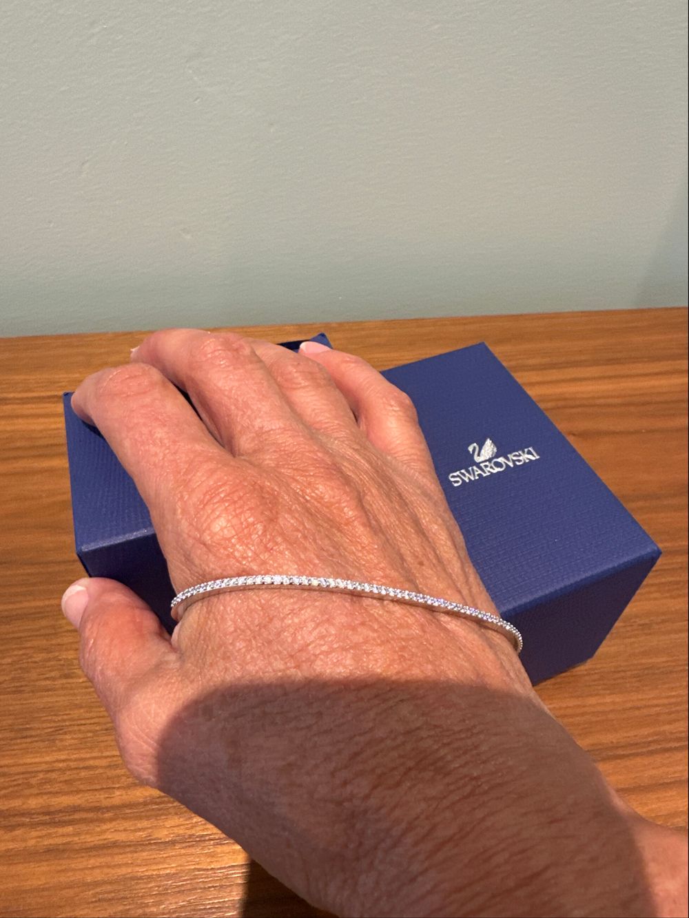 Swarovski Silver Palm Cuff