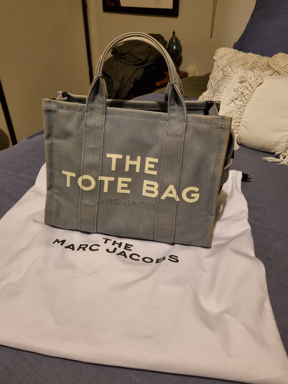 Marc Jacobs Grey The Tote Bag