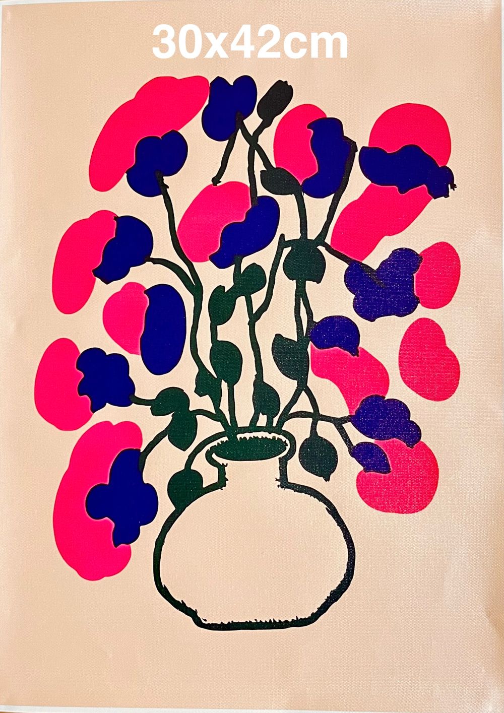 "Blush Bloom" Vinyl Print