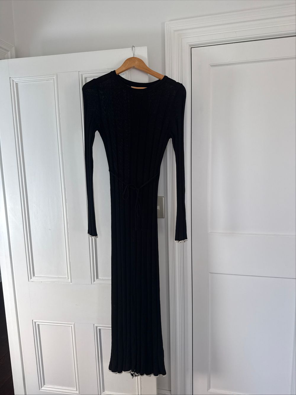 100 cotton knit dresses Ombry Dyed Sleevels Knit Dress Dark Teal / S / 100% Cotton Knit