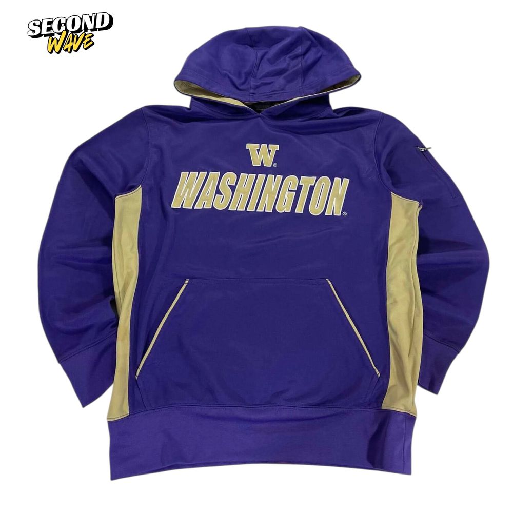 VINTAGE PURPLE UNIVERSITY OF WASHINGTON HUSKIES HOODIE (M)