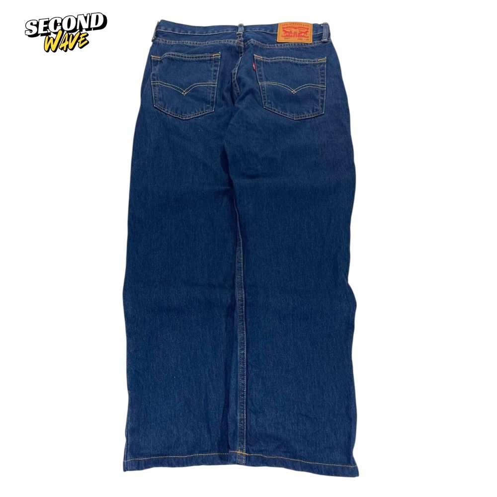 LEVI'S 514 BLUE DENIM JEANS (32)