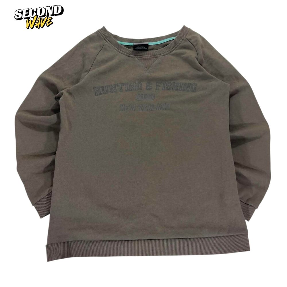 HUNTING & FSIHING NEW ZEALND BROWN SWEATSHIRT (10)