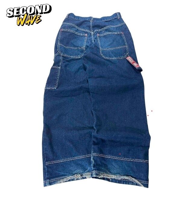 Y2K PLANET 8 BAGGY CARPENTER JEANS (30)