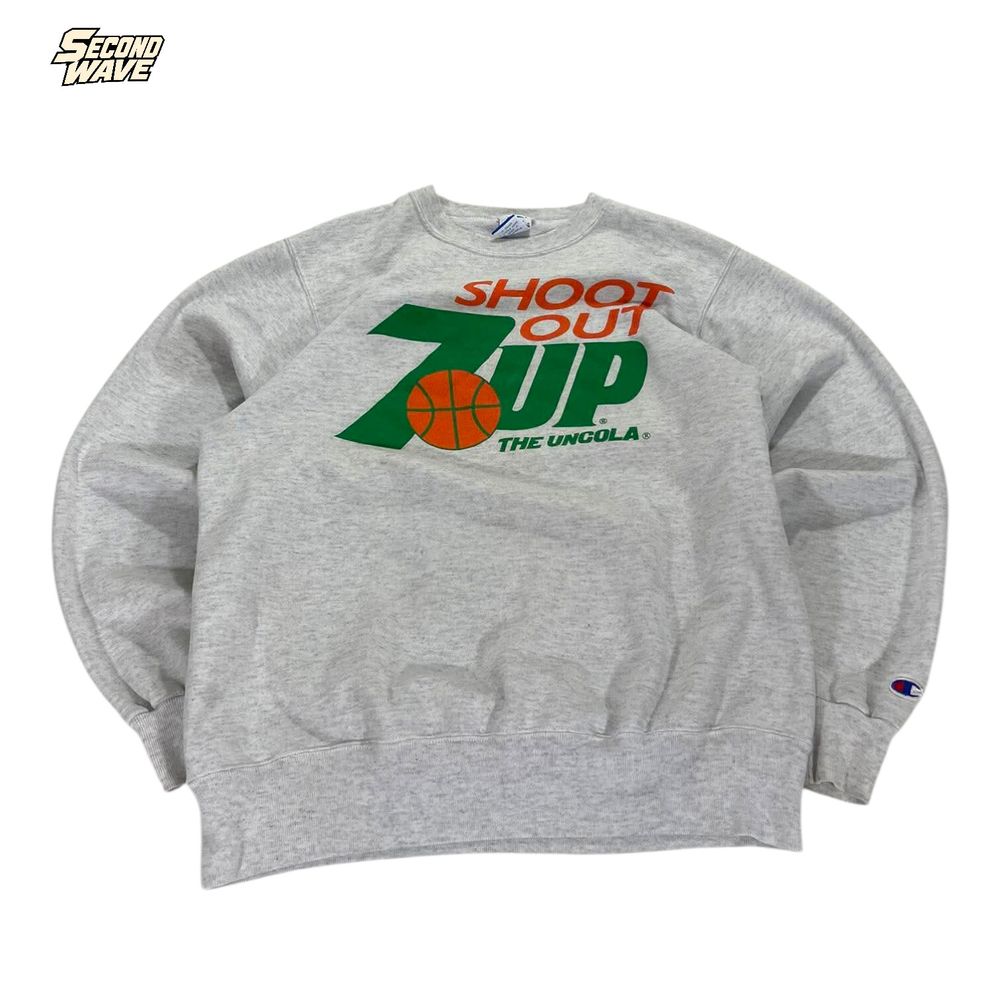 CHAMPION 7UP GRAY CREWNECK (L)