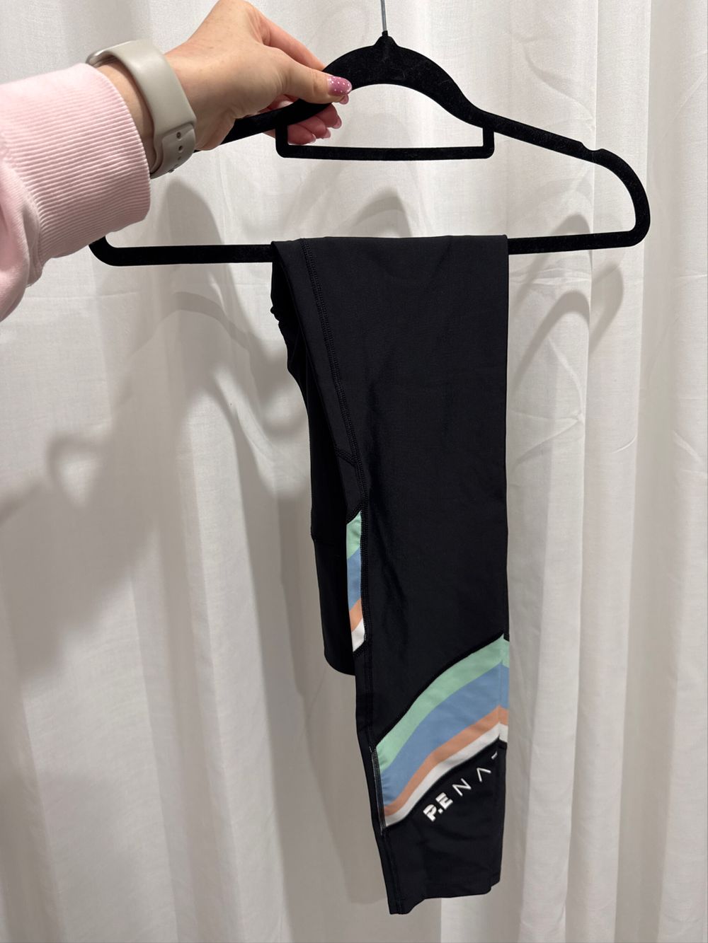 PE Nation Black Activewear Leggings