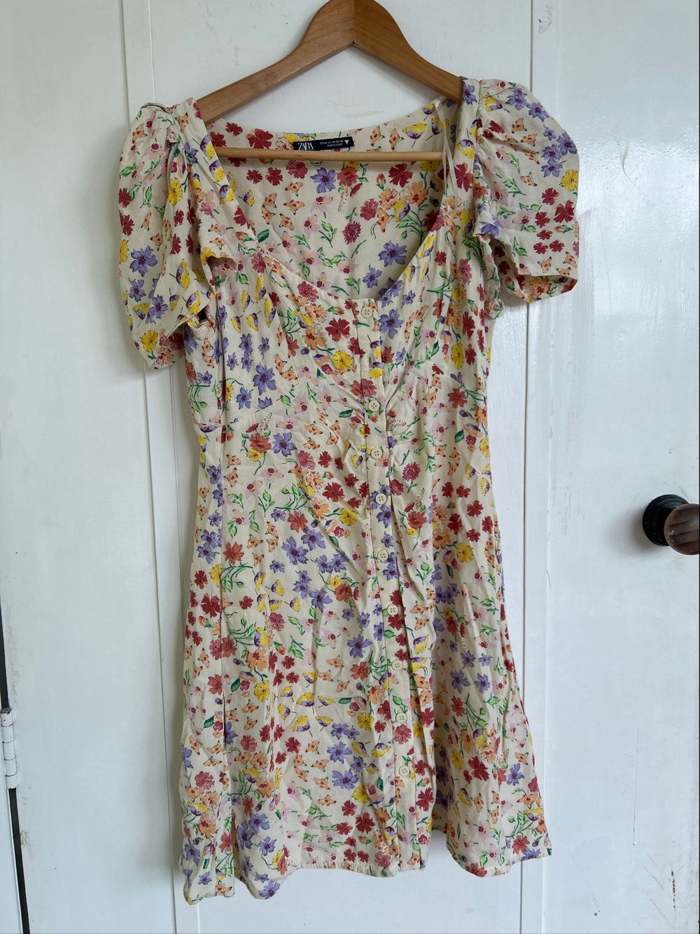 Zara floral dress