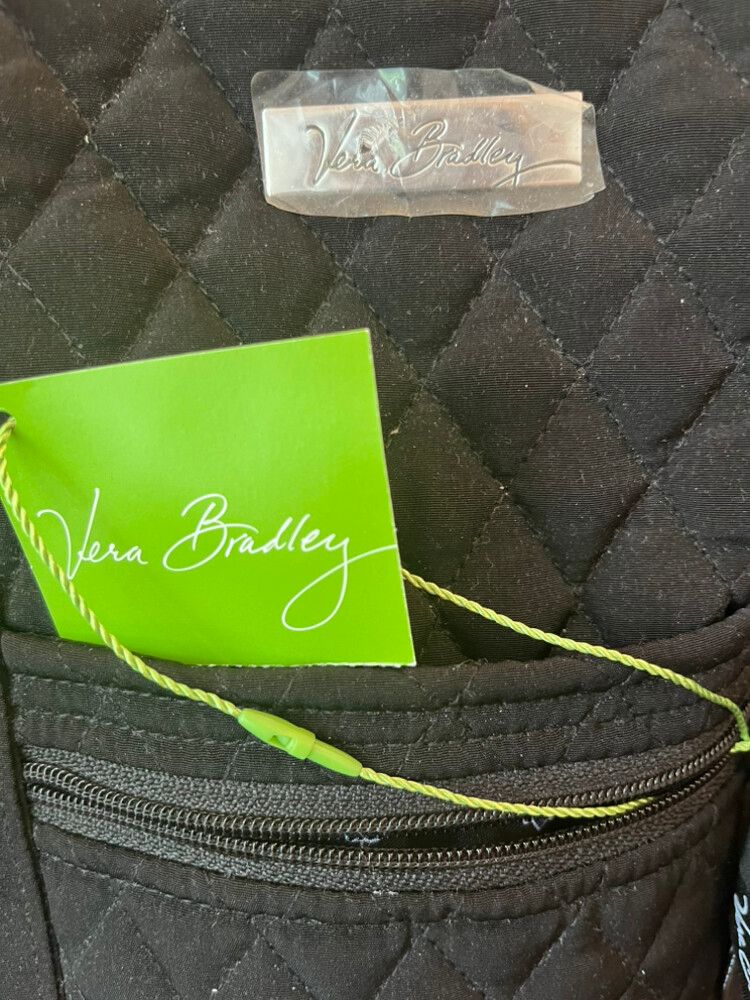 Vera Bradley Black Tote Bag Bundle