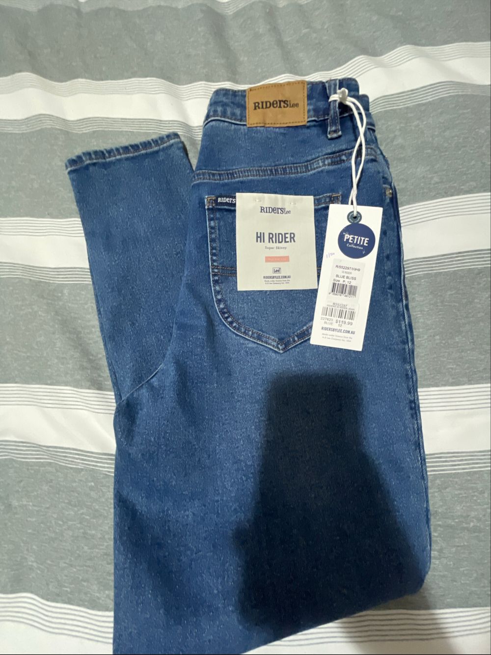 Riders Lee Hi Rider Blue Bliss Jeans