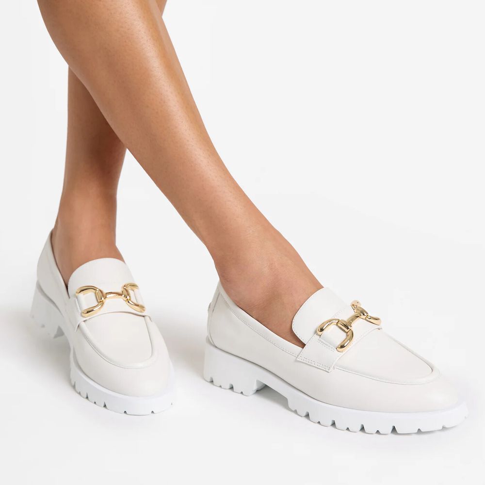 Nicole Rebstock California Loafer - Off White