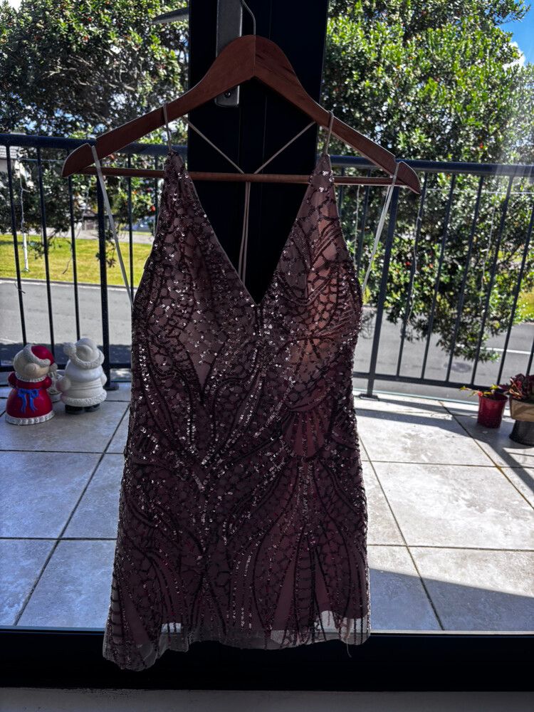 Sequin Mini Dress