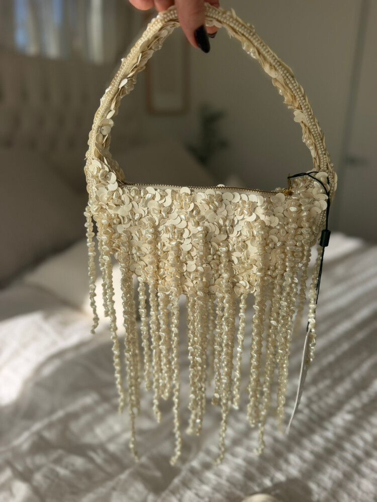 Stunning Acler Pearl Birch Bag in Pearl