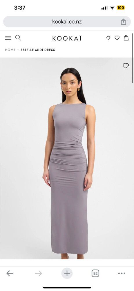 knee length dresses for ladies Cream Cap Sleeve Midi Dress Estelle