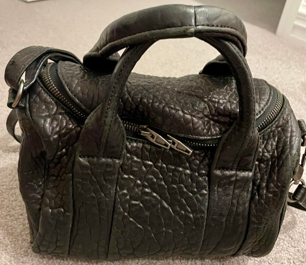 Alexander Wang Authentic Leather Studded Rocco Bag